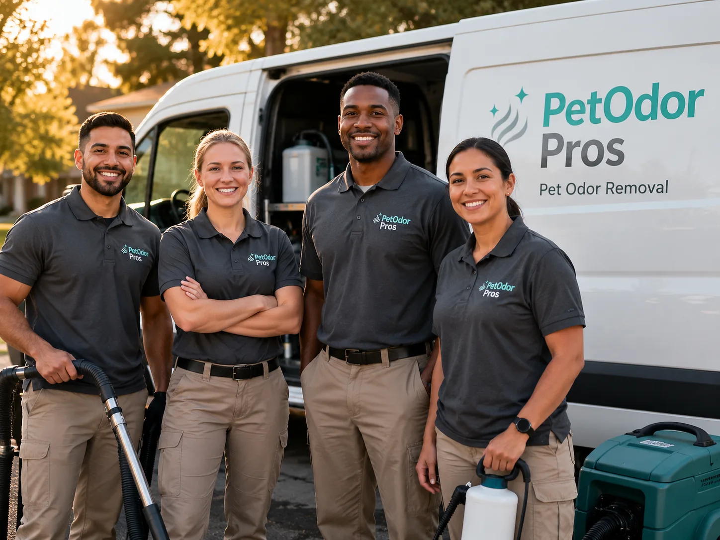 Pet Odor Removal team serving Los Altos, CA